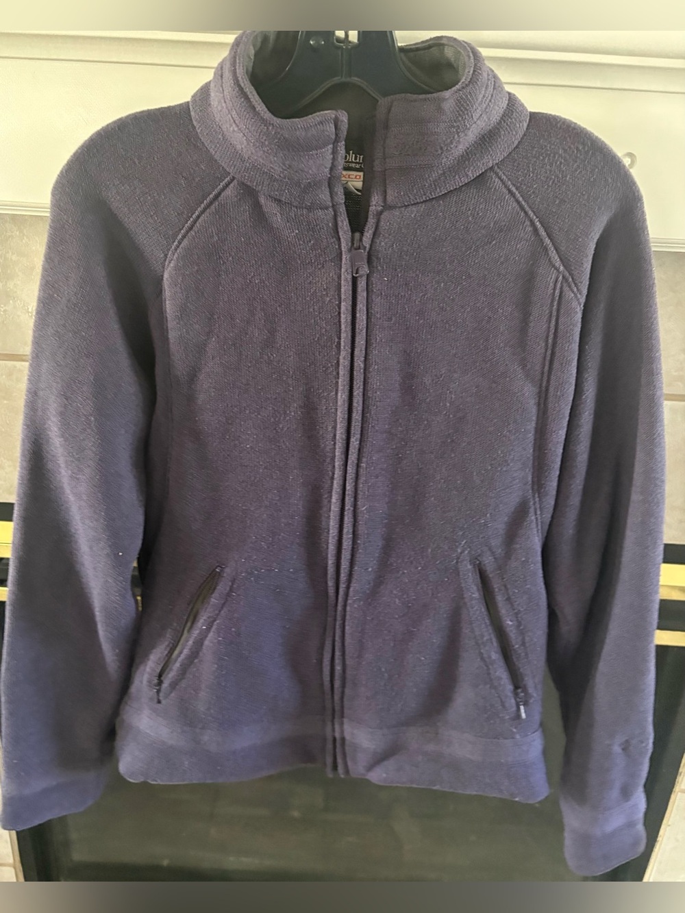Columbia Sportswear Women's Purple Full-Zip Fleece Jacket
